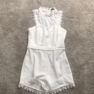 White romper